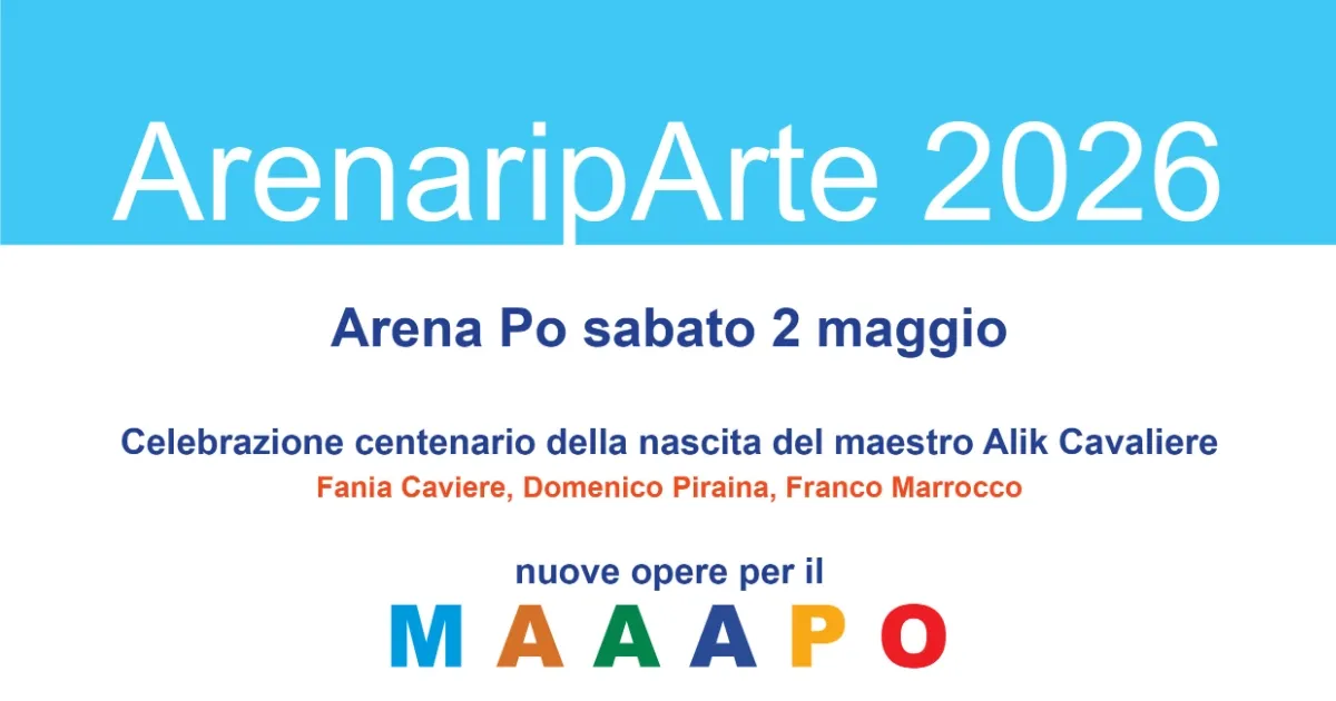 ArenaripArte - Arena Po 2026